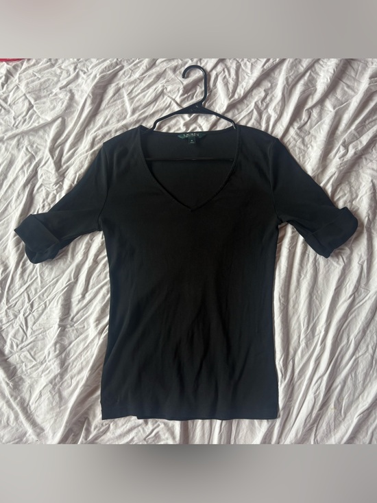 Lauren Ralph Lauren Tops - Ralph Lauren
Black V-Neck Women's Top